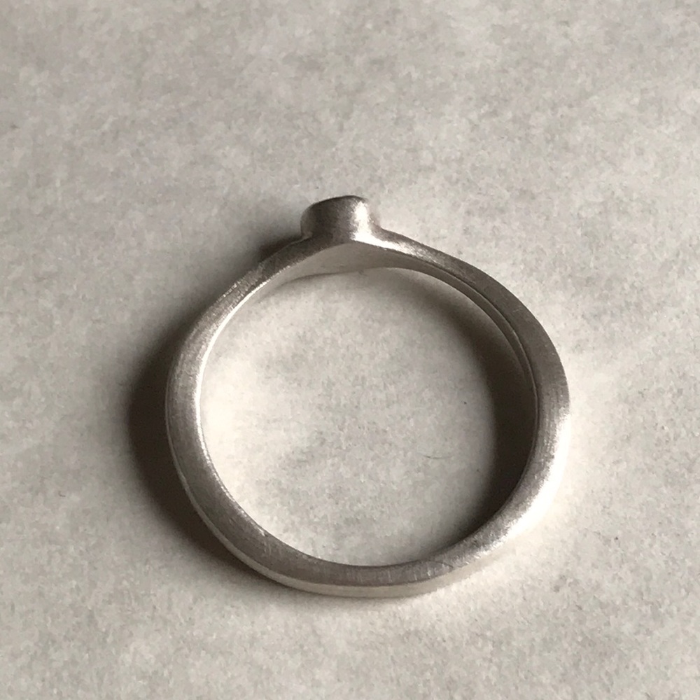 925 Ss Genuine Ruby Ring - image 3